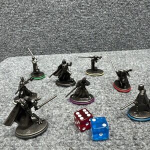 8 Tokens for 2005 Monopoly Star Wars‎ Saga Edition Replacement Pieces Movers